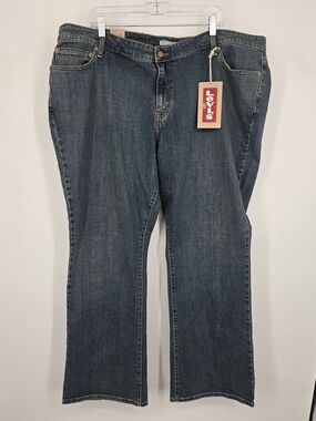 Levi's Bootcut Dark Blue 590 Jeans 24W NWT (7804)